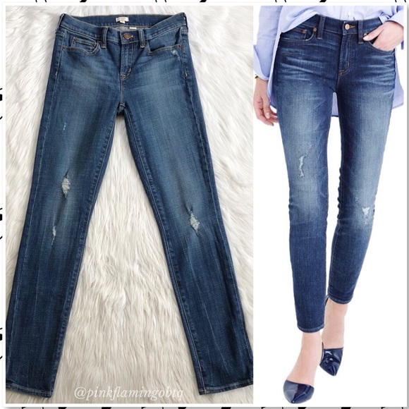 distressed jeans stretch